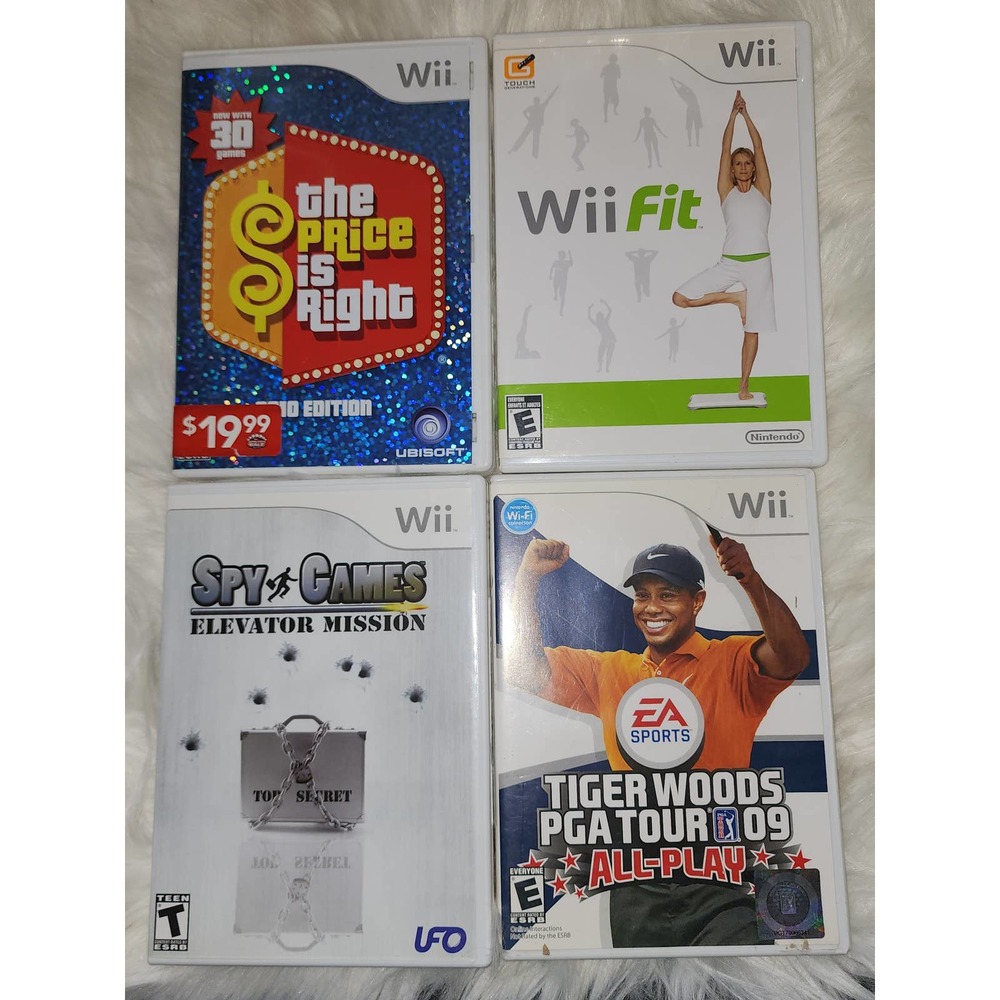 Wii games Lot of 4